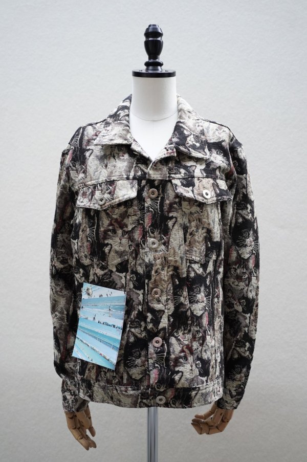 画像1: BLESS　 N°80 Cat Shirt (Trucker Jacket)　 col.colourmix