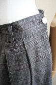 画像3: humoresque　<br />wide pants　<br />col.gray check (3)