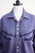 画像2: TANAKA　<br />WESTERN SHIRT　<br />col.PURPLE (2)