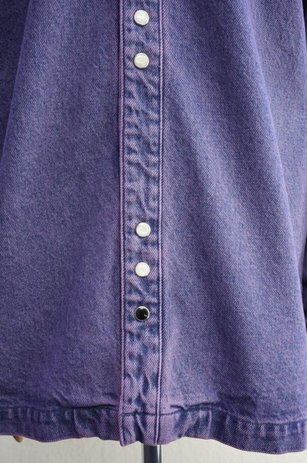 画像4: TANAKA　 WESTERN SHIRT　 col.PURPLE