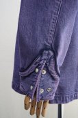 画像6: TANAKA　 WESTERN SHIRT　 col.PURPLE