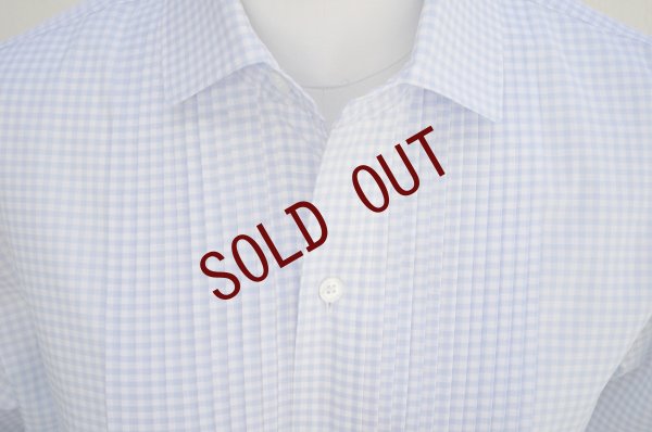 画像3: BOWTE　 ALUMO GINGHAM CHECK PIN TUCK SHORT LENGTH SHIRT　 col.GINGHAM