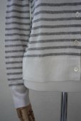 画像5: eleven 2nd　 Linen Cotton Border Cardigan　 col.White Grey