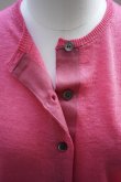 画像4: eleven 2nd MEN'S　 Fine Linen Button Cardigan　 col.Cherry (4)