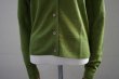 画像4: eleven 2nd MEN'S　 Fine Linen Button Cardigan　 col.Leaf Green (4)