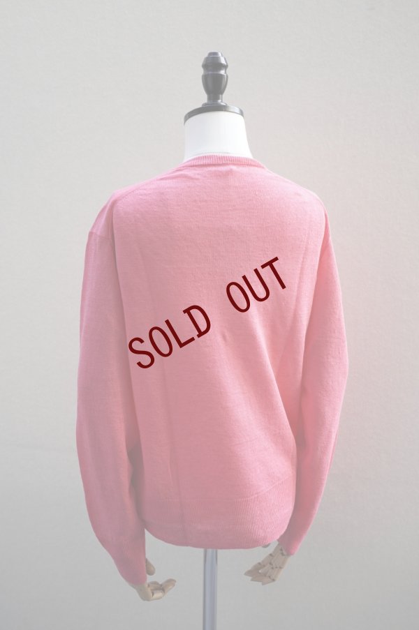 画像4: eleven 2nd　 Fine Linen V-neck Jumper　 col.cherry