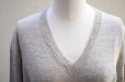 画像2: eleven 2nd　<br />Fine Linen V-neck Jumper　<br />col.Beige (2)