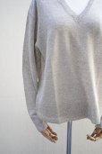 画像3: eleven 2nd　 Fine Linen V-neck Jumper　 col.Beige
