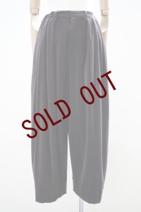 10 HANDCRAFTED MODERN　 3TUCK WIDE PANTS　 col. BROWN (ROLLOT exclusive)