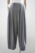 画像1: 10 HANDCRAFTED MODERN　<br />3TUCK WIDE PANTS　<br />col. GRAY (1)