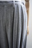 画像4: 10 HANDCRAFTED MODERN　 3TUCK WIDE PANTS　 col. GRAY (4)