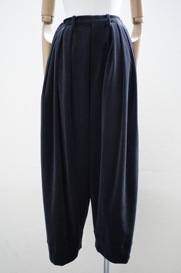 画像1: 10 HANDCRAFTED MODERN　 3TUCK WIDE PANTS　 col. NAVY (1)