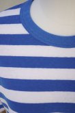 画像3: eleven 2nd MEN'S 　 Cotton Border Jersey T-shirt　 col.White/Blue (3)