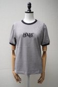 画像2: BOWTE　<br />ORGANIC COTTON GLITTER RINGER TEE　<br />col.GREY (2)