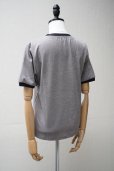 画像7: BOWTE　 ORGANIC COTTON GLITTER RINGER TEE　 col.GREY