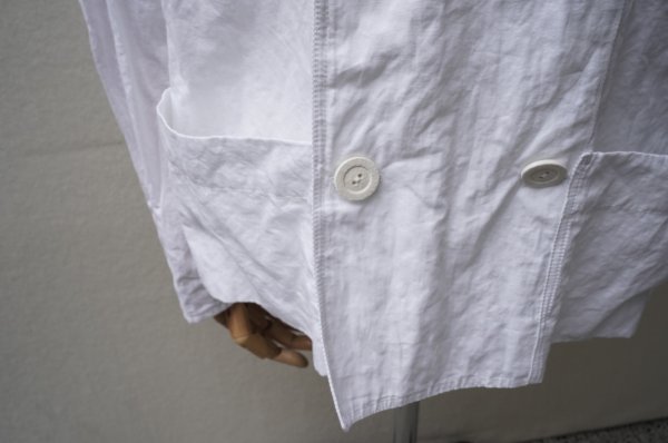 画像4: toogood　 THE COOK JACKET - CRUMPLED COTTON　  col.CHALK