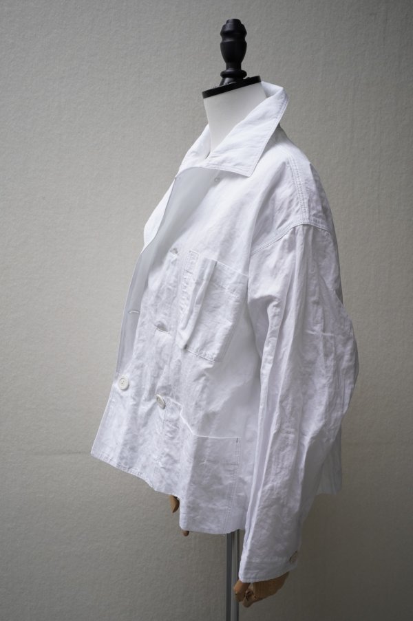 画像7: toogood　 THE COOK JACKET - CRUMPLED COTTON　  col.CHALK
