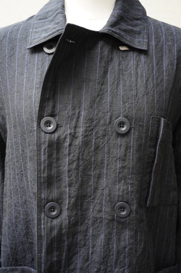 画像3: toogood　 THE COOK JACKET - BUTCHER STRIPE　  col.INK
