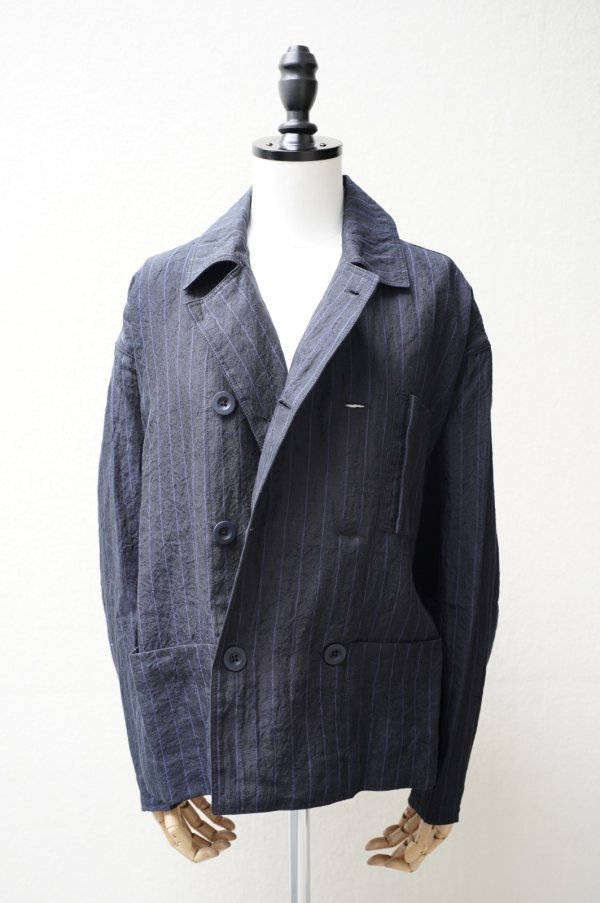 画像6: toogood　 THE COOK JACKET - BUTCHER STRIPE　  col.INK