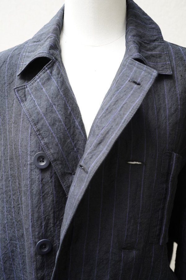 画像7: toogood　 THE COOK JACKET - BUTCHER STRIPE　  col.INK