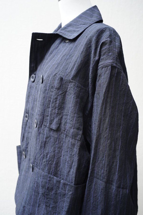 画像8: toogood　 THE COOK JACKET - BUTCHER STRIPE　  col.INK