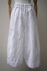 toogood　 THE BAKER TROUSER - CRUMPLED COTTON　 col.Chalk