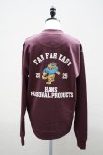 画像2: HANS-ROLLOT EXCLUSIVE　<br />LONG SLEEVE TEE　<br />col. BORDEAUX (2)