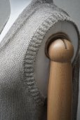 画像6: KAKAN　 MOHAIR JACQUARD VEST 　 col. BEIGE MIX