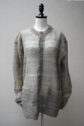 KAKAN　 MOHAIR JACQUARD CARDIGAN 　 col. BEIGE MIX