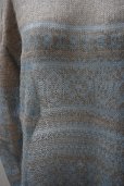 画像2: KAKAN　<br />MOHAIR JACQUARD PULLOVER 　<br />col. BEIGE MIX (2)