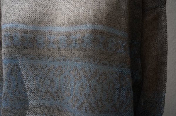 画像5: KAKAN　 MOHAIR JACQUARD PULLOVER 　 col. BEIGE MIX