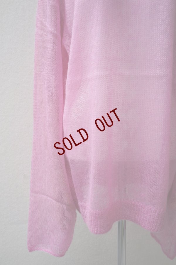 画像5: KAKAN　 MOHAIR PULLOVER 　 col. PEACH PINK
