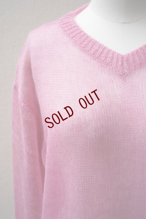 画像6: KAKAN　 MOHAIR PULLOVER 　 col. PEACH PINK