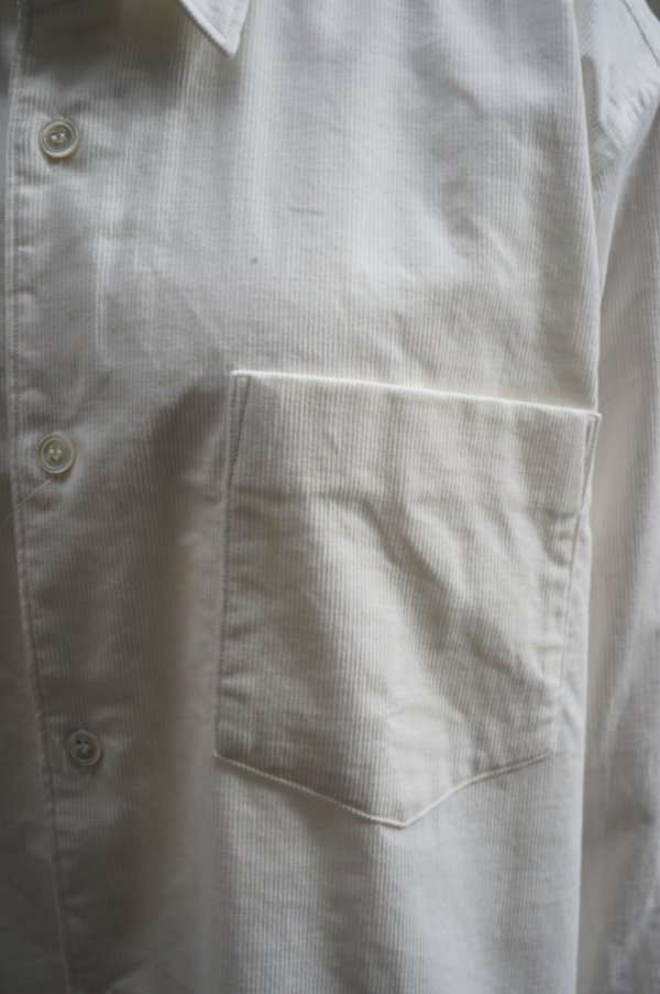 画像6: Sans limite　 ボックスレギュラー コーデュロイ 　 col.WHITE