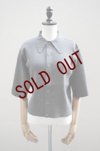 Oblada　 POLO KNIT　 col.BLUE