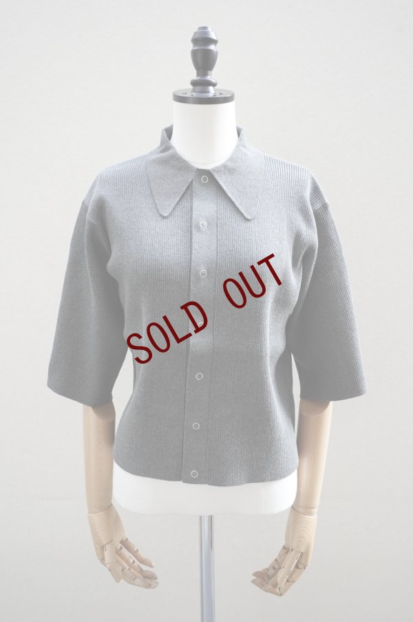 画像1: Oblada　 POLO KNIT　 col.BLUE