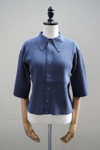 Oblada　 POLO KNIT　 col.BLUE