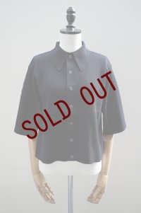 Oblada　 POLO KNIT　 col.BLACK