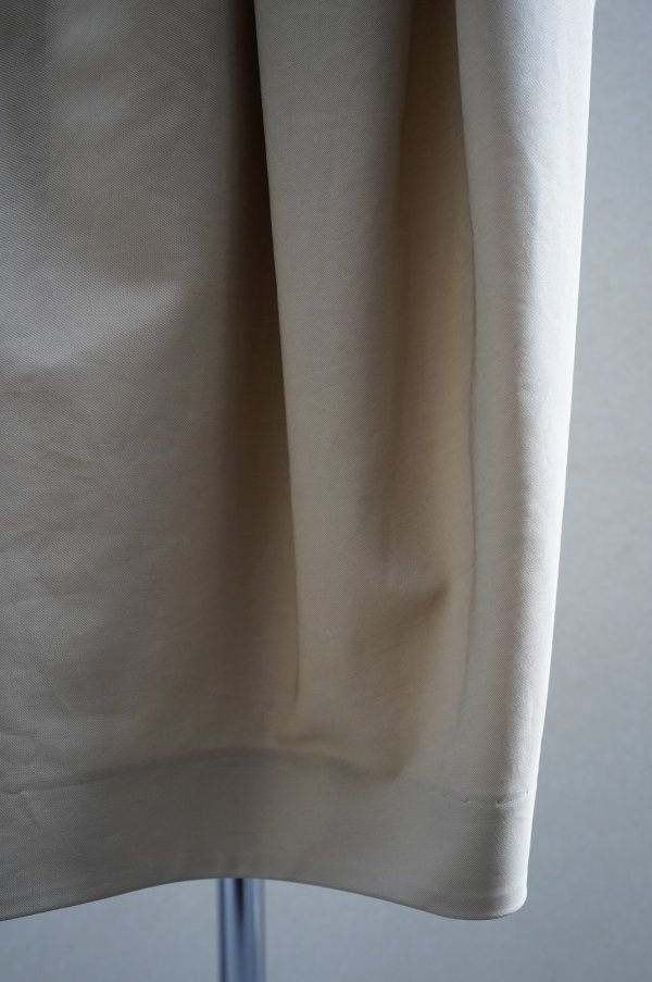 画像4: BOWTE　 FINX COTTON DOUBLE CLOTH ORGAN SKIRT　 col.BEIGE