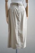画像5: BOWTE　<br />FINX COTTON DOUBLE CLOTH ORGAN SKIRT　<br />col.BEIGE (5)