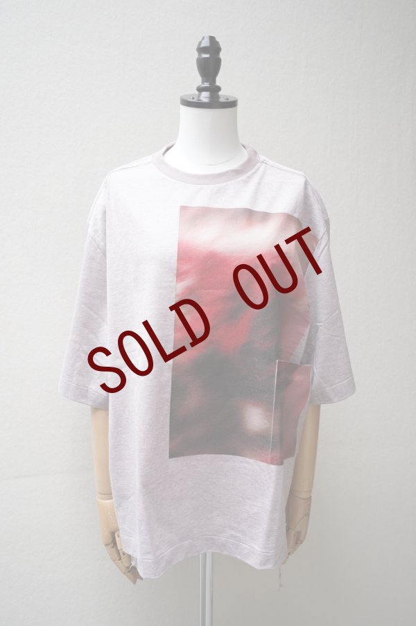画像1: TANAKA　 THE BOXY TEE　 col.LAVENDER (1)