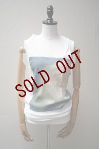 TANAKA　 TANK TOP　 col.WHITE ROSE