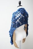 画像5: KAKAN　 HANDSPUN  SHORT PONCHO 　 col. D.BLUE