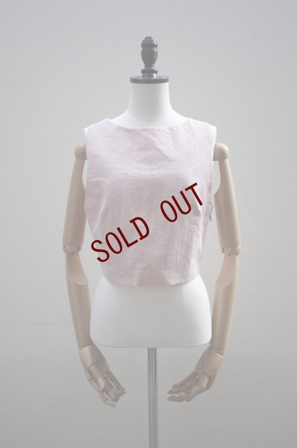 画像1:  -50% AURALEE　 HIGH DENSITY FINX LINEN WEATHER TANK　 col. PINK