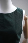 画像2:  -50% AURALEE　<br />HIGH DENSITY FINX LINEN WEATHER TANK　<br />col. DARK GREEN (2)