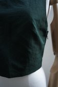 画像3:  -50% AURALEE　<br />HIGH DENSITY FINX LINEN WEATHER TANK　<br />col. DARK GREEN (3)