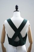 画像5:  -50% AURALEE　<br />HIGH DENSITY FINX LINEN WEATHER TANK　<br />col. DARK GREEN (5)