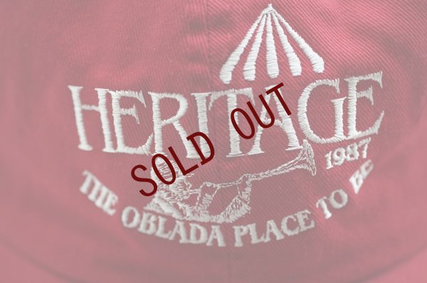 画像2: Oblada　 HERITAGE CAP　 col.RED