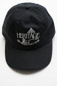 画像1: Oblada　<br>HERITAGE CAP　<br>col.BLACK (1)
