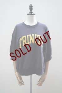 Oblada　 HALF SLEEVE SWEAT SHIRT　 col.NAVY